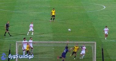 الزمالك يتقدم مبكرًا بهدف ناصر ماهر أمام وادي دجلة