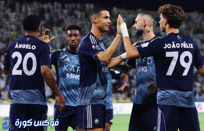 النصر يبدأ مشواره في الدوري السعودي بانتصار قوي على التعاون