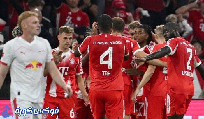 بايرن ميونخ يبدأ الدوري الألماني بتفوق ساحق على لايبزج بسداسية
