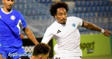 تقييم طبي لجريندو خلال تدريبات غزل المحلة قبيل مواجهة الأهلى