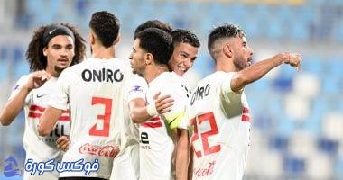 حافلة الزمالك تصل استاد قناة السويس لملاقاة مودرن سبورت