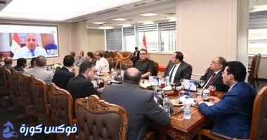 متابعة تنفيذ استاد المصري ببورسعيد من قبل وزير الرياضة ومحافظ المدينة