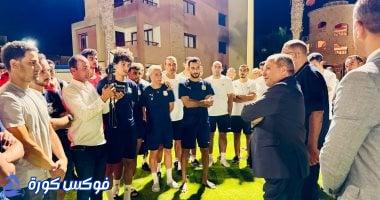 محافظ بورسعيد يشهد تدريبات المصري مساء اليوم