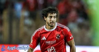 محمد هاني يتولى قيادة الجبهة اليمنى للأهلي ضد بيراميدز