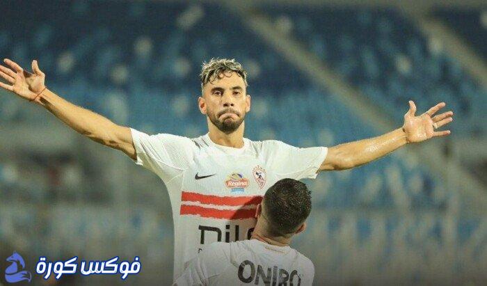 ناصر ماهر يسجل هدفاً يمنح الزمالك الصدارة أمام وادي دجلة