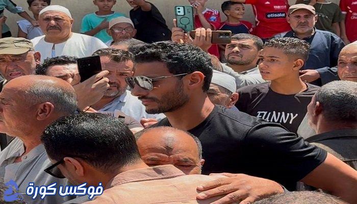 وداع مؤلم: لحظات تأثر محمد الشناوي في آخر وداع لوالده