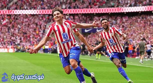 ألفاريز يُحقق الهدف الرابع لأتليتكو مدريد أمام ريال مدريد في الليغا