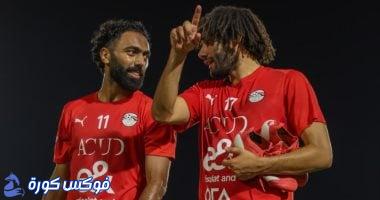 منتخب مصر يستعد لمواجهتي تونس في كأس العرب