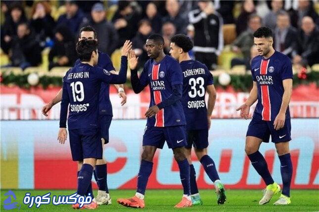 باركولا يقود هجومة باريس سان جيرمان ضد برشلونة في الأبطال
