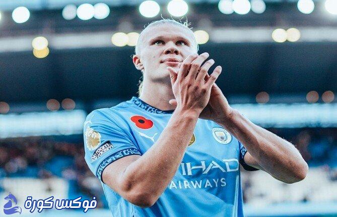 جوارديولا ينفي شائعات انتقال هالاند إلى برشلونة