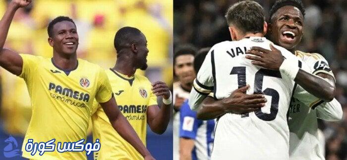 مواجهة مثيرة بين ريال مدريد وفياريال في صراع الدوري الإسباني